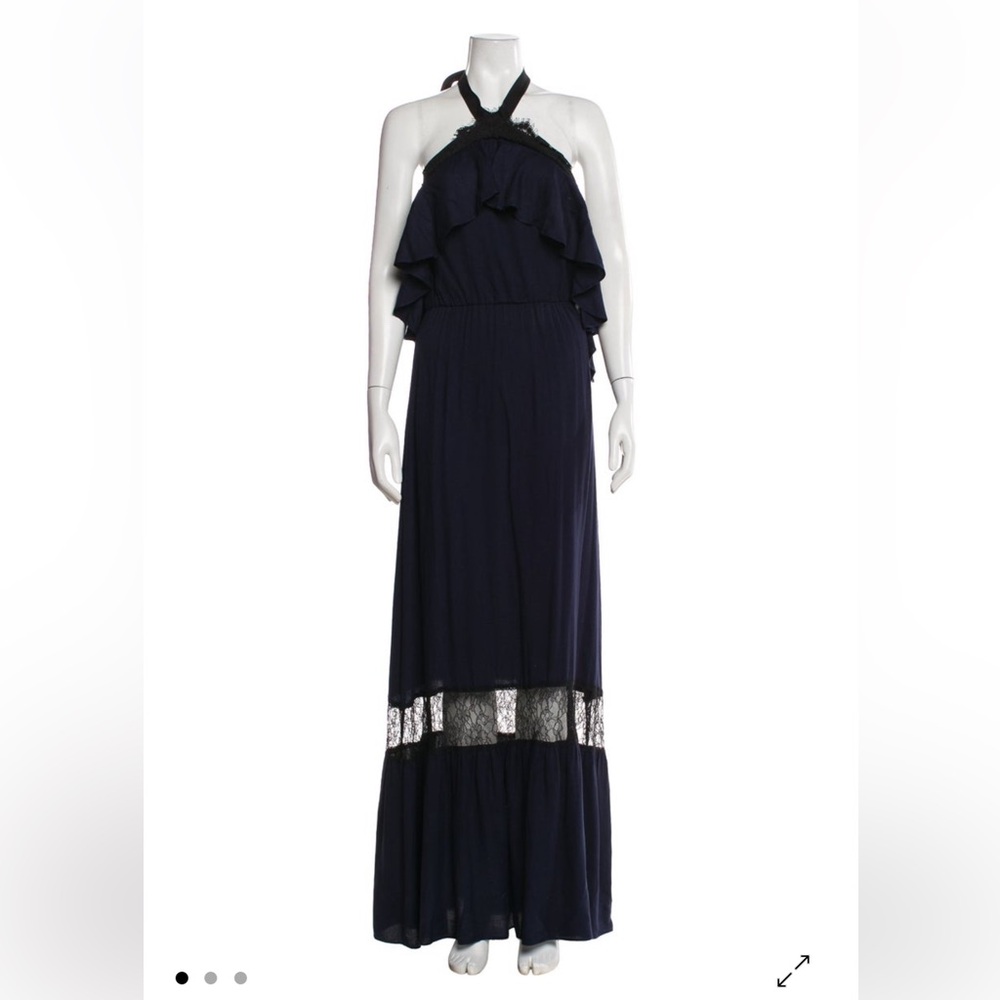 Alice + Olivia Misty Halter Maxi Dress NWT